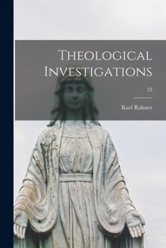 Theological Investigations; 23 - Rahner, Karl