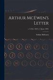 Arthur McEwen's Letter; v.1 (Feb. 1894)-v.3 (June 1895)