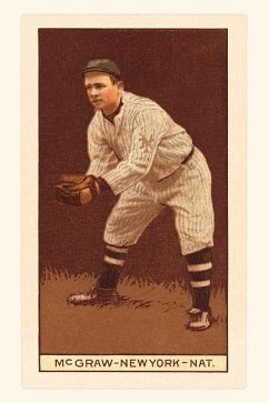 Cover Vintage Journal Early Baseball Card, John McGraw