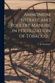 Ammonium Nitrate and Poultry Manure in Fertilization of Tobacco