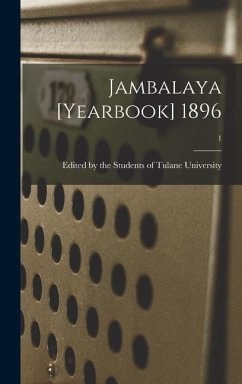 Cover Jambalaya [yearbook] 1896; 1