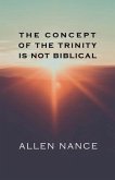 The Concept of the Trinity Is Not Biblical