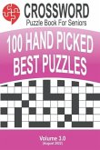 Crossword - 100 Puzzles for Seniors: Volume #3