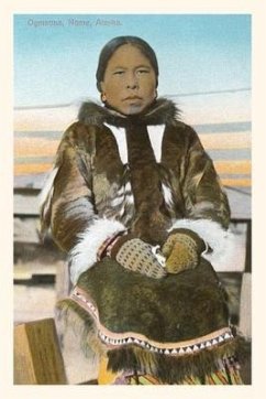 Vintage Journal Ogmaona, Indigenous Alaskan Woman in Nome, Alaska