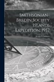 Smithsonian-Bredin Society Islands Expedition, 1957: Miscellaneous Notes