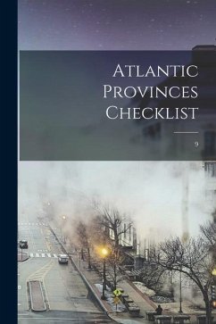 Atlantic Provinces Checklist; 9 - Anonymous