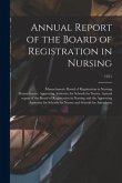 Annual Report of the Board of Registration in Nursing; 1971