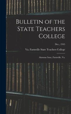 Bulletin of the State Teachers College