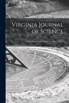 Virginia Journal of Science; v.3: no.7 (1943) - Anonymous