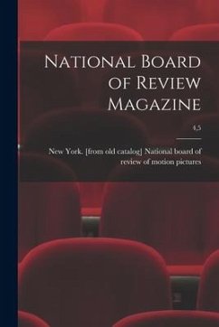 National Board of Review Magazine; 4,5