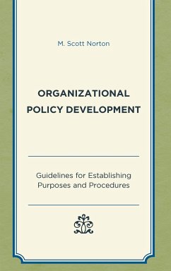 Organizational Policy Development - Norton, M. Scott