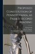 Proposed Constitution of Pennsylvania,... - Bild 1
