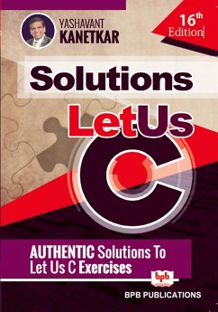 Let us C Solutions 16th Edition (eBook, PDF) - Yashavant, Kanetkar