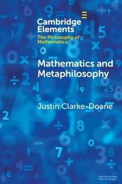 Mathematics and Metaphilosophy (eBook, PDF) - Clarke-Doane, Justin