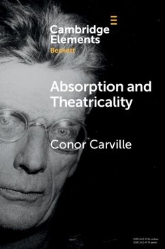 Absorption and Theatricality (eBook, PDF) - Carville, Conor