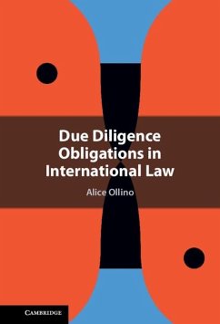 Due Diligence Obligations in International Law (eBook, ePUB) - Ollino, Alice