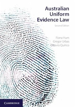 Australian Uniform Evidence Law (eBook, ePUB) - Hum, Fiona
