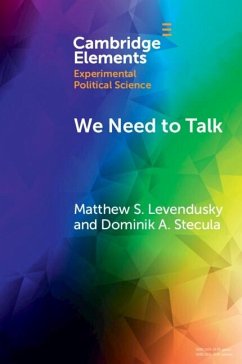 We Need to Talk (eBook, PDF) - Levendusky, Matthew S.