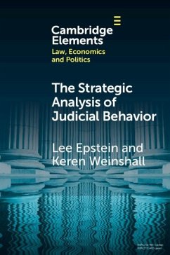 Cover Strategic Analysis of Judicial Behavior (eBook, ePUB)