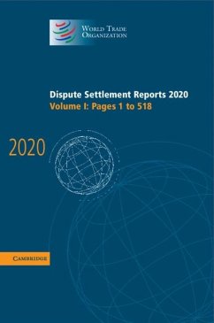 Dispute Settlement Reports 2020: Volume 1, Pages 1 to 518 (eBook, PDF) - Organization, World Trade
