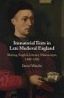 Immaterial Texts in Late Medieval... - Bild 1