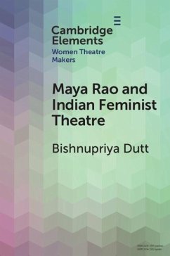 Cover Maya Rao and Indian Feminist Theatre (eBook, ePUB)