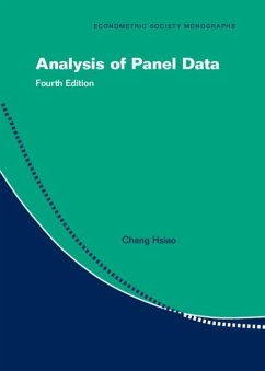 Analysis of Panel Data (eBook, PDF) - Hsiao, Cheng