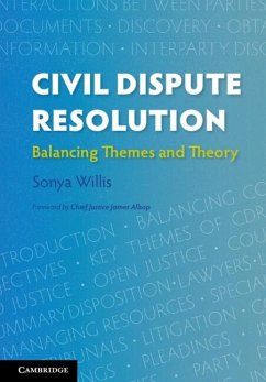 Civil Dispute Resolution (eBook, PDF) - Willis, Sonya