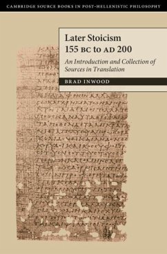 Later Stoicism 155 BC to AD 200 (eBook, ePUB) - Inwood, Brad