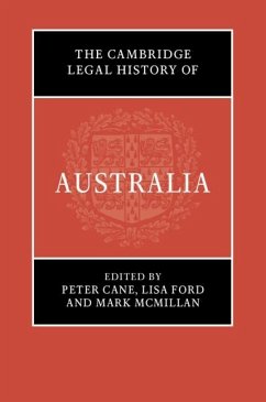 Cover Cambridge Legal History of Australia (eBook, PDF)