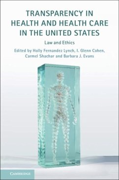 Transparency in Health and Health Care in the United States (eBook, PDF)