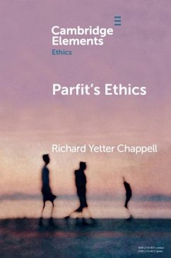 Parfit's Ethics (eBook, PDF) - Chappell, Richard Yetter