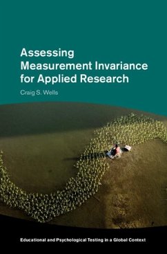 Assessing Measurement Invariance for Applied Research (eBook, PDF) - Wells, Craig S.