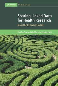 Sharing Linked Data for Health Research (eBook, ePUB) - Adams, Carolyn