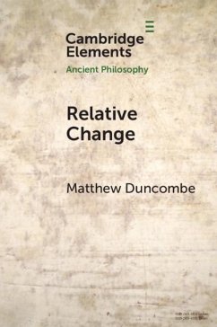 Relative Change (eBook, PDF) - Duncombe, Matthew
