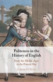 Politeness in the History of English (eBook, PDF)