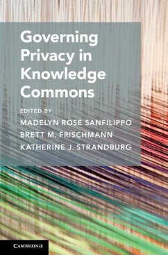 Cover Governing Privacy in Knowledge Commons (eBook, ePUB)