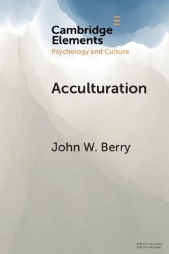 Acculturation (eBook, PDF) - Berry, John W.