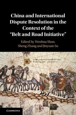 Cover China and International Dispute Resolution in the Context of the 'Belt and Road Initiative' (eBook, PDF)