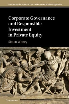 Cover Corporate Governance and Responsible Investment in Private Equity (eBook, PDF)