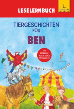 Cover Tiergeschichten für Ben - Leselernbuch 1. Lesestufe