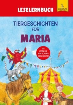 Cover Tiergeschichten für Maria - Leselernbuch 1. Lesestufe