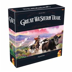 Asmodee EGGD0007 - Great Western Trail, Argentinien, Strategiespiel, Kennerspiel, Eggertspiele