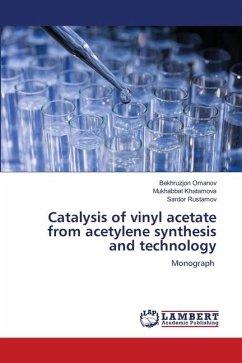 Catalysis of vinyl acetate from acetylene synthesis and technology