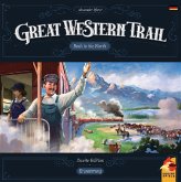 Asmodee EGGD0006 - Great Western Trail, Rails to the North, 2. Edition, Erweiterung, Strategiespiel, Kennerspiel, Eggertspiele