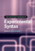 Cambridge Handbook of Experimental Syntax (eBook, PDF)