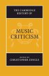 Cambridge History of Music Criticism... - Bild 1