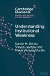 Understanding Institutional Weakness... - Bild 1