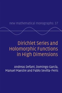 Dirichlet Series and Holomorphic Functions in High Dimensions (eBook, PDF) - Defant, Andreas