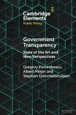 Government Transparency (eBook, PDF)